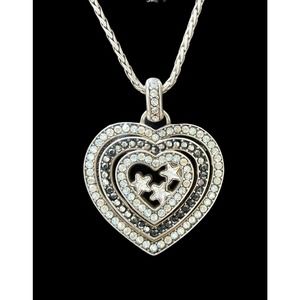NWT Brighton Heart 18" Necklace w/ 6" Brighton Ext
